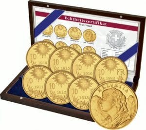 Kettner Edelmetalle - Gold Münze Set